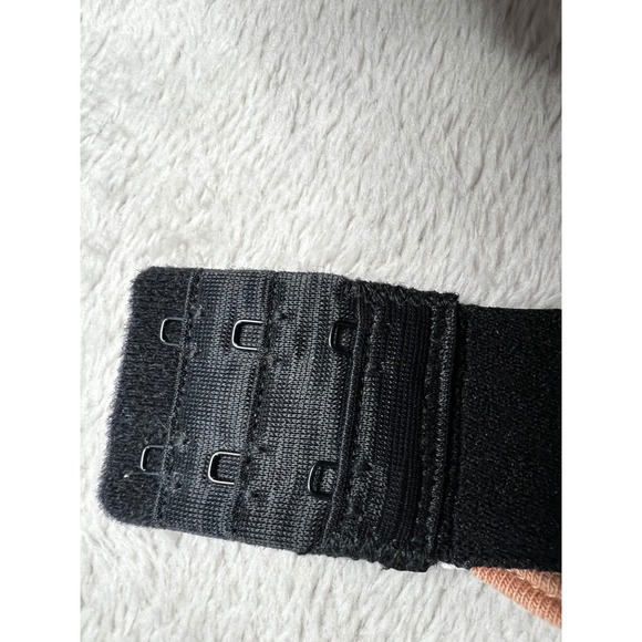 WAMA Underwear Hemp Organic Cotton Triangle Bralette Tan Black Small Convertible - Picture 5 of 8